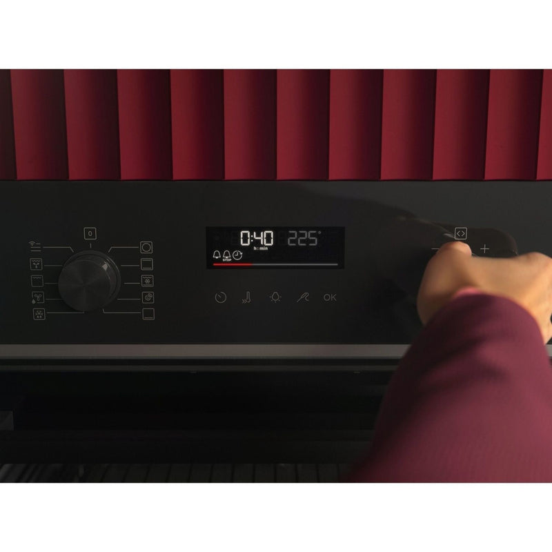 Grade A AEG 6000 Series SenseCook OS6PB50AK 60cm Single Electric Oven
