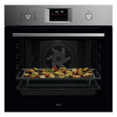 Grade A AEG 6000 Series OS6PB50AM SenseCook Electric Single Oven - Stainless Steel