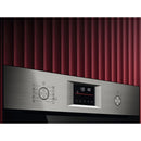 Grade A AEG 6000 Series OS6PB50AM SenseCook Electric Single Oven - Stainless Steel