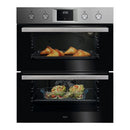 Grade B AEG 6000 Series OU5NU20M Built Under Electric Double Oven - Stainless Steel