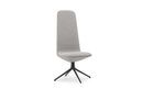 Normann Copenhagen Off Chair High 4L Black Aluminum Remix