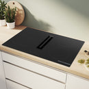 Grade A Bosch Series 4 PVS811B16E 80cm 4 Zone Venting Induction Hob with Combi Zone Black