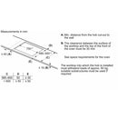 Grade B Bosch Series 6 PXV831HC1E 80cm 5 Zone Induction Hob Black