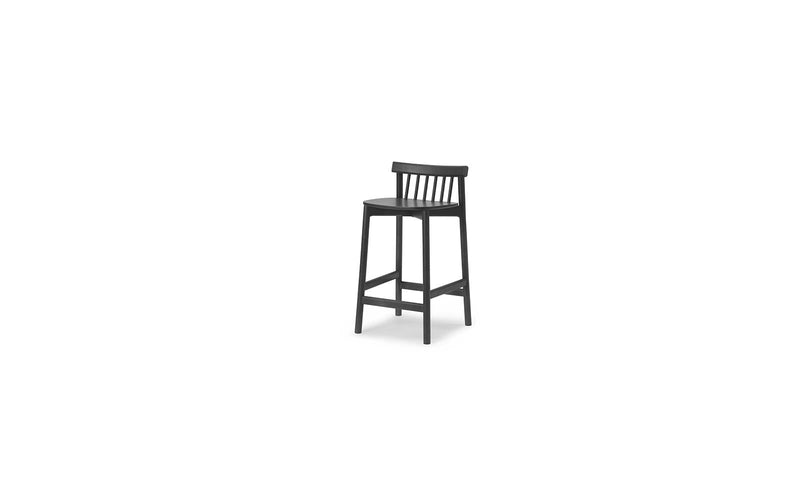 Normann Copenhagen Pind Barstool 65 cm Black Stained Ash