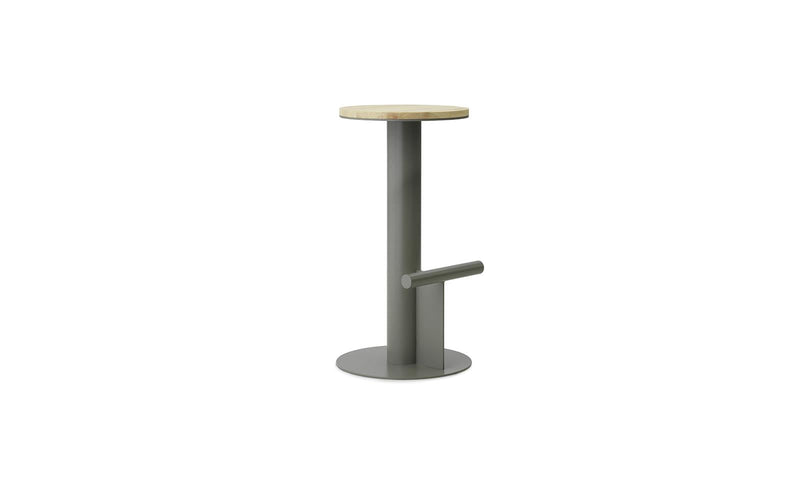 Normann Copenhagen Pole Barstool 75 cm Pine/Grey