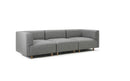 Normann Copenhagen Redo Sofa 3 Seater Oak Legs Hallingdal