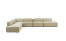 Normann Copenhagen Rope Sofa 5 Seater Corner Main Line Flax