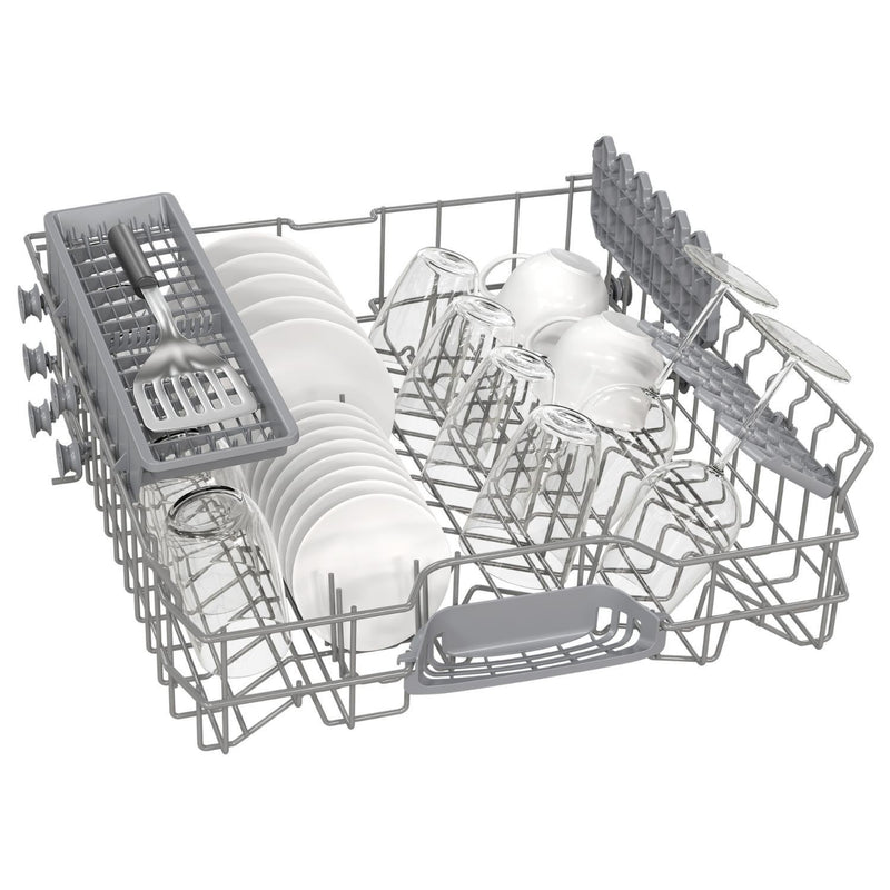 GRADE A1 - Neff N 50 Semi-Integrated Dishwasher - Smart Wi-Fi, D-Rated, Stainless steel control panel