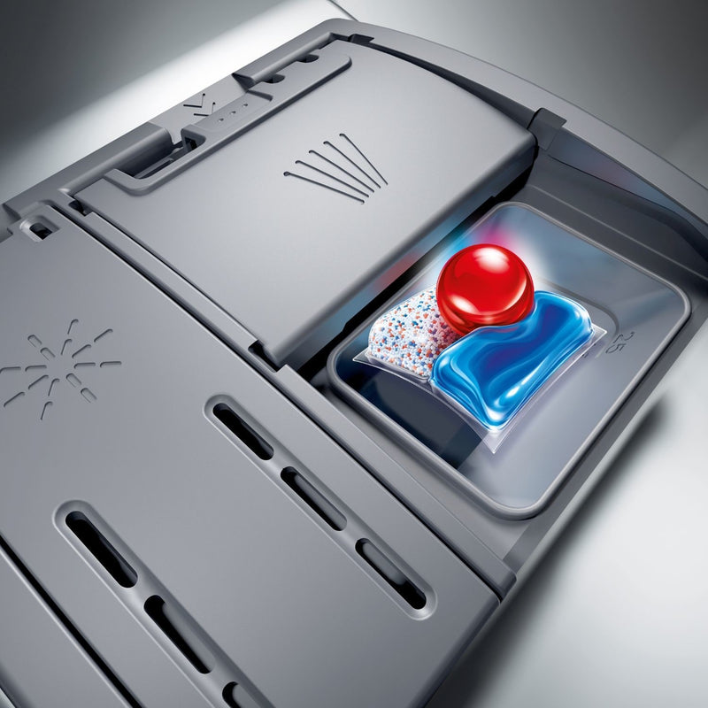 GRADE A1 - Neff N 50 Semi-Integrated Dishwasher - Smart Wi-Fi, D-Rated, Stainless steel control panel
