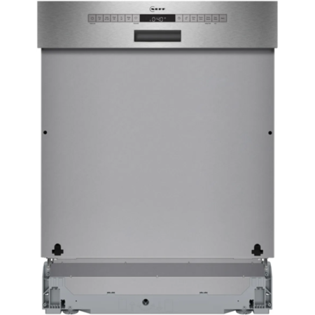 GRADE A1 - Neff N 50 Semi-Integrated Dishwasher - Smart Wi-Fi, D-Rated, Stainless steel control panel