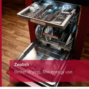 Grade B Neff N70 14 Place Settings Integrated Dishwasher, Zeolith dry, chef 70.c, Flex baskets, Vario Hinge, Eco silence drive, smart WIFI, silver, A rated