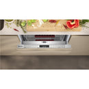 Grade A Neff N 50 10 Place Settings Fully Integrated Dishwasher - Vario Hinge, Flex Basket, Info Light, Home Connect, Favorite, Programme Assistant, Aquastop, silver, E rated