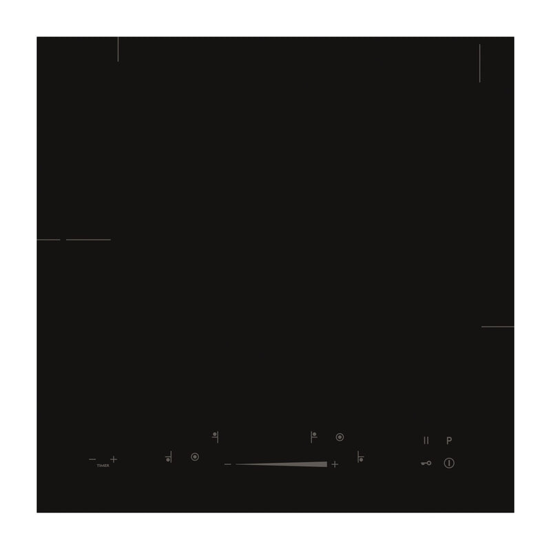 Grade B Smeg SE484EMTD 77cm 4 Zone Ceramic Hob