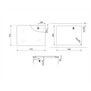 Grade B Smeg SE484EMTD 77cm 4 Zone Ceramic Hob
