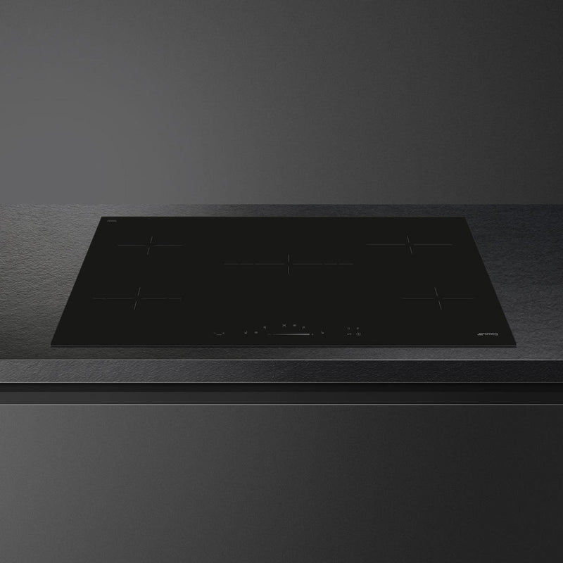 Grade B Smeg SE495ETD 90cm 5 Zone Ceramic Hob