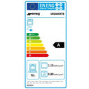 Grade A Smeg Cucina Single Oven - Black