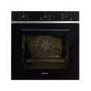 Grade A Smeg Cucina Single Oven - Black