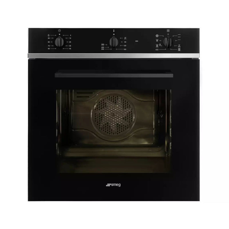 Grade A Smeg Cucina Single Oven - Black