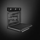Grade B Smeg SF6905N1 Victoria Electric Single Oven - Black