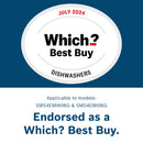 GRADE A2 - Bosch Series 4 Freestanding Dishwasher - Smart Wi-Fi, B-Rated, Brushed steel anti-fingerprint