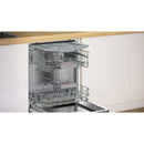 GRADE A2 - Bosch Series 4 Integrated Dishwasher - Smart C-rated Silver control panel