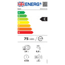 GRADE A2 - Bosch Series 4 Integrated Dishwasher - Smart C-rated Silver control panel