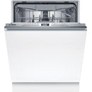 GRADE A1 - Bosch Series 4 Integrated Dishwasher - Smart C-rated Silver control panel