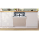 GRADE A2 - Bosch Series 4 Integrated Dishwasher - Smart C-rated Silver control panel