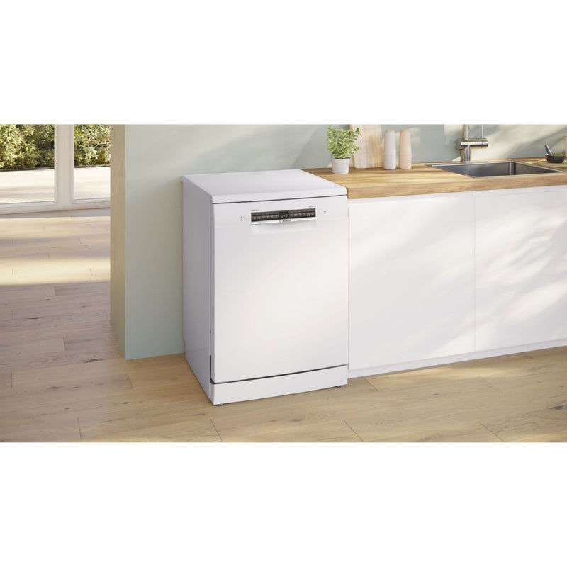 Grade A Bosch Series 4 SMS4EMW06G 14 Place Freestanding Dishwasher White