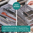 Grade B Bosch 14 Place Settings Freestanding Dishwasher, 6-programmes