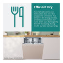 GRADE A2 - Bosch Series 4 Integrated Dishwasher - Smart Wi-Fi, C-Rated, Silver control panel