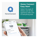 GRADE A2 - Bosch Series 4 Integrated Dishwasher - Smart Wi-Fi, C-Rated, Silver control panel