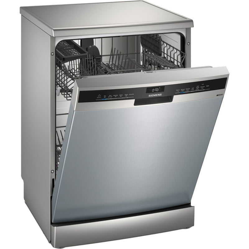 Grade A Siemens iQ300 SN23HI00KG 13 Place Freestanding Dishwasher Silver
