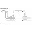 Grade A Siemens iQ300 Integrated Dishwasher - Smart C-rated Silver control panel