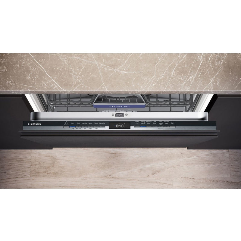 Grade A Siemens iQ300 SN73HX10VG Integrated 14 Place Dishwasher Black