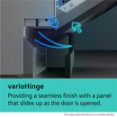 GRADE A2 - Siemens iQ500 Integrated Dishwasher - Smart Wi-Fi, A-Rated, Black control panel