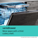 GRADE A2 - Siemens iQ500 Integrated Dishwasher - Smart Wi-Fi, A-Rated, Black control panel