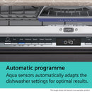 GRADE A2 - Siemens iQ500 Integrated Dishwasher - Smart Wi-Fi, A-Rated, Black control panel