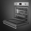Smeg Built-In Steam Oven with Microwave Function 60x60cm SO6303APX