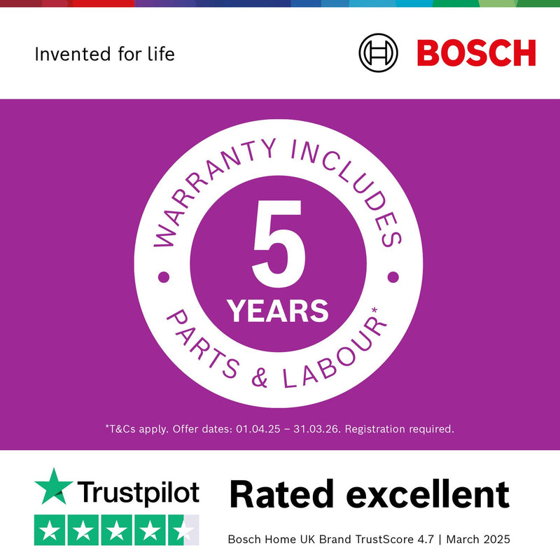GRADE A2 - Bosch Series 4 Freestanding Slimline Dishwasher - Smart Wi-Fi, White