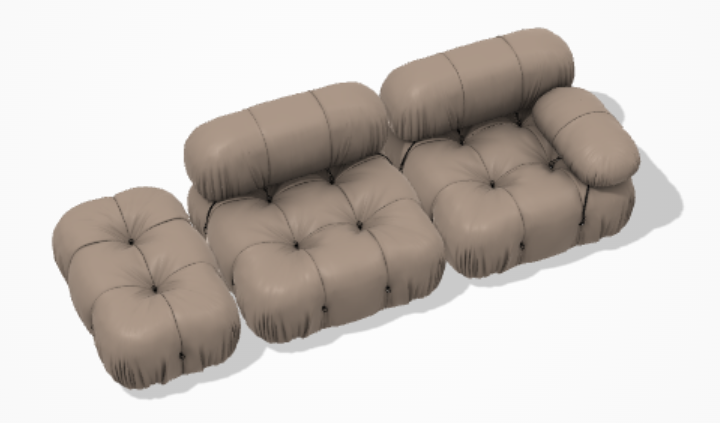 B&B Italia Camaleonda Sofa