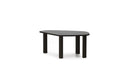 Normann Copenhagen Sculp Coffee Table Large Brown Stained Ash