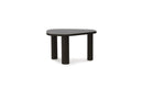 Normann Copenhagen Sculp Coffee Table Small Brown Stained Ash