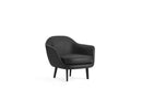 Normann Copenhagen Sum Armchair Black Ultra Leather