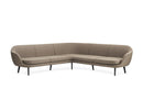 Normann Copenhagen Sum Modular Sofa 4 seater Corner Black Aluminum Main Line Flax