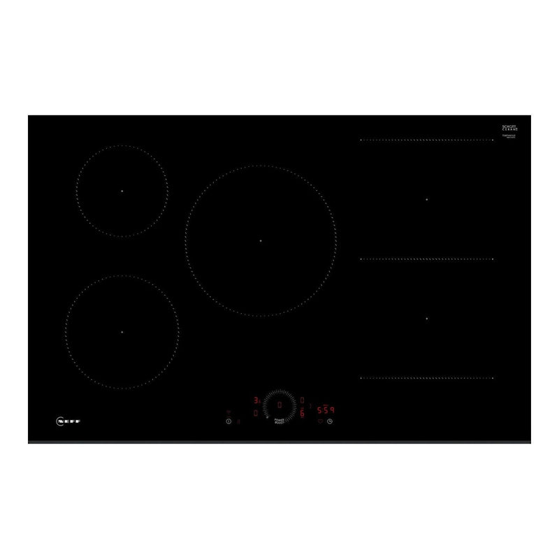 Grade B Neff N70 T58FHW1L0 80cm 5 Zone Induction Hob Black