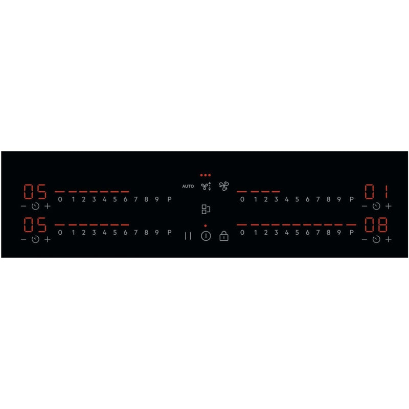 GRADE A1 - AEG 6000 Series 70cm 4 Zone Venting Induction ExtractorHob