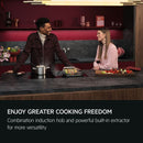 Grade A AEG 6000 Series 80 cm 4 Zone Venting Induction Hob - Black