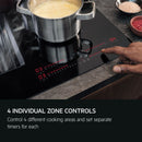 Grade A AEG 6000 Series 80 cm 4 Zone Venting Induction Hob - Black