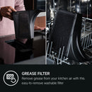 Grade A AEG 6000 Series 80 cm 4 Zone Venting Induction Hob - Black